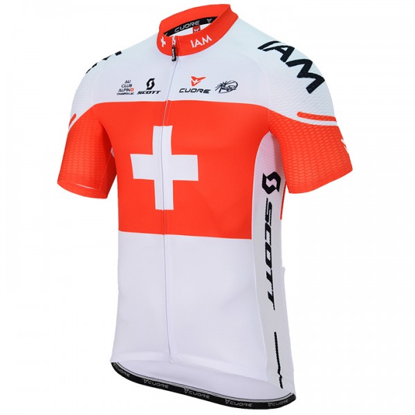 IAM 2017 Swiss Champion Radtrikot Kurzarm Radtrikot Kaufen