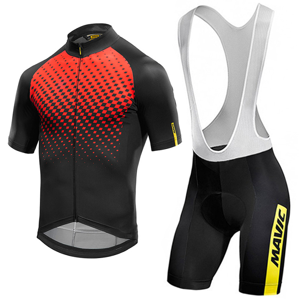 2017 MAVIC Fahrradbekleidung Satz Radtrikot Kurzarm+Kurz Trägerhose 03 Radtrikot Kaufen
