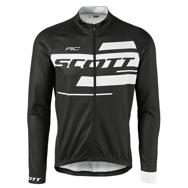 2017 Scott Rc Schwarz-Weiß Radtrikot Langarm Radtrikot Kaufen 2017 Scott Rc Schwarz-Weiß Radtrikot Langarm Radtrikot Kaufen