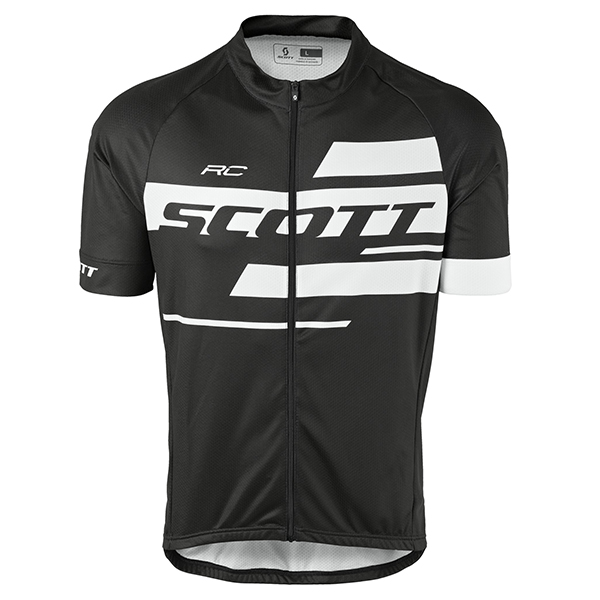 2017 Scott Rc Schwarz-Weiß Radtrikot Kurzarm Radtrikot Kaufen