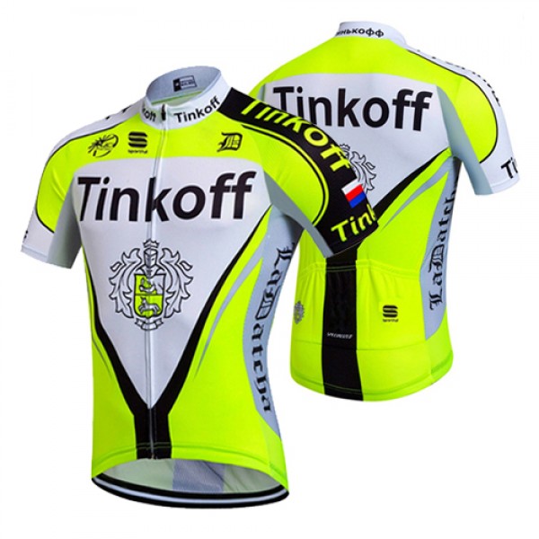 2017 Tinkoff Gelb Radtrikot Kurzarm Radtrikot Kaufen